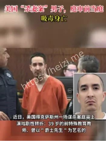 美国杀妻案安德森身亡